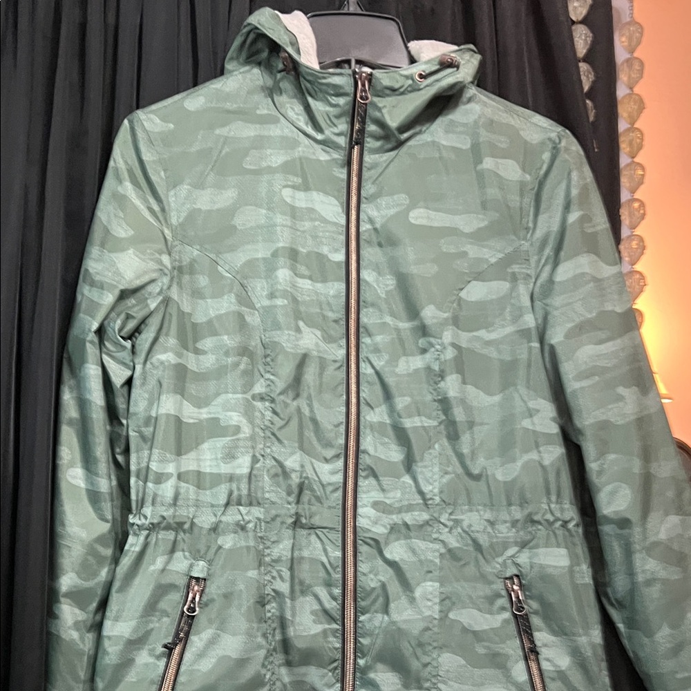 Free Country Light Gray Fleece Jacket